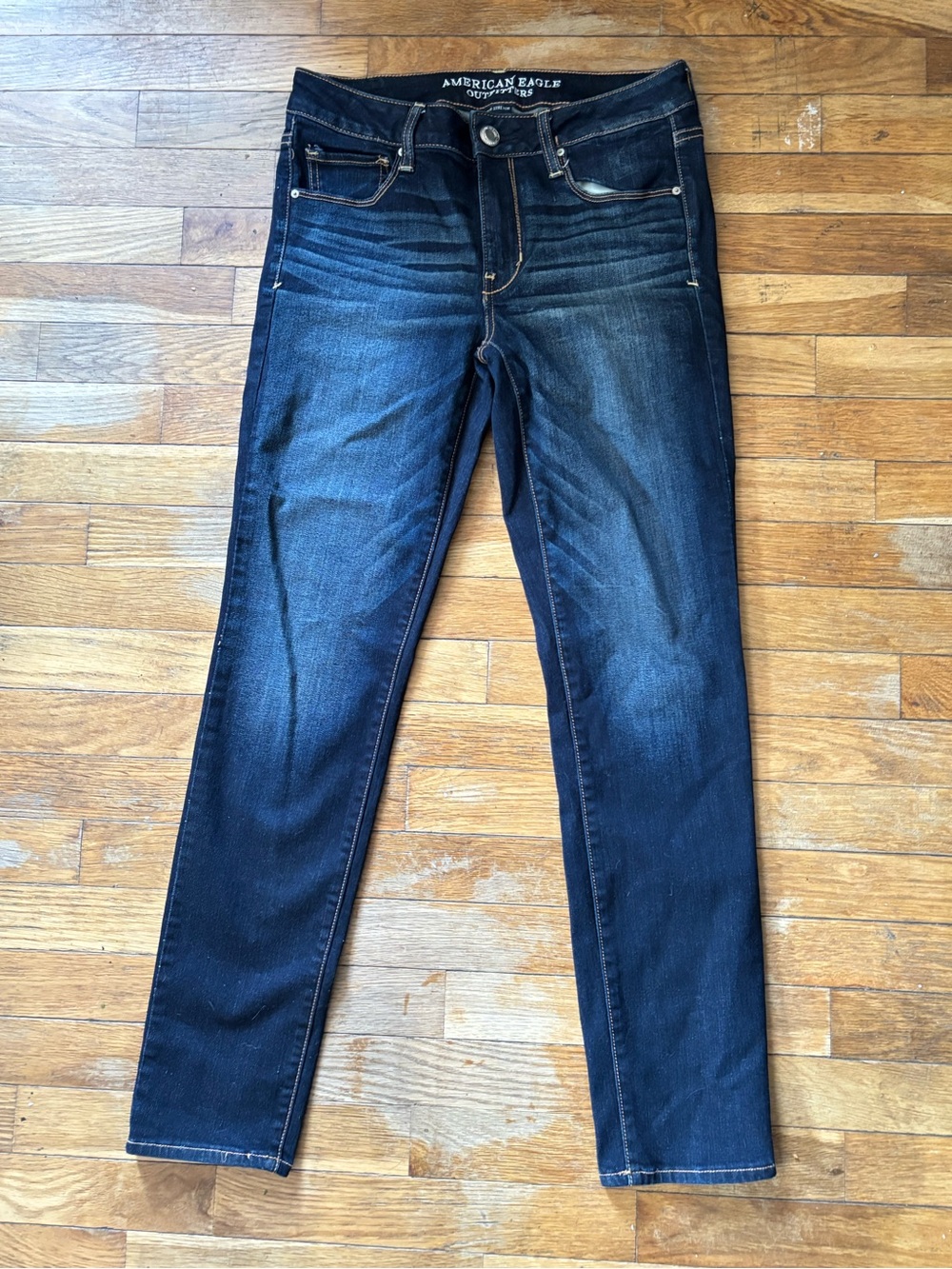 American Eagle Outfitters Dark Indigo Skinny Jeans